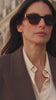 Video: model wearing Yume Noema – Tortoiseshell sunglasses